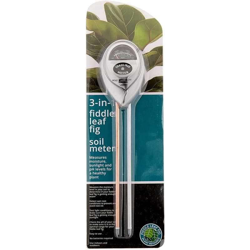 Fiddle Leaf Fig Plant Food Soil Meter