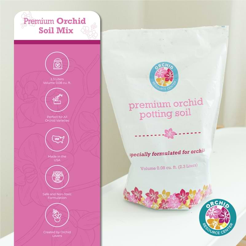 Premium Orchid Soil 5 Orchid Soil Grahpic Image